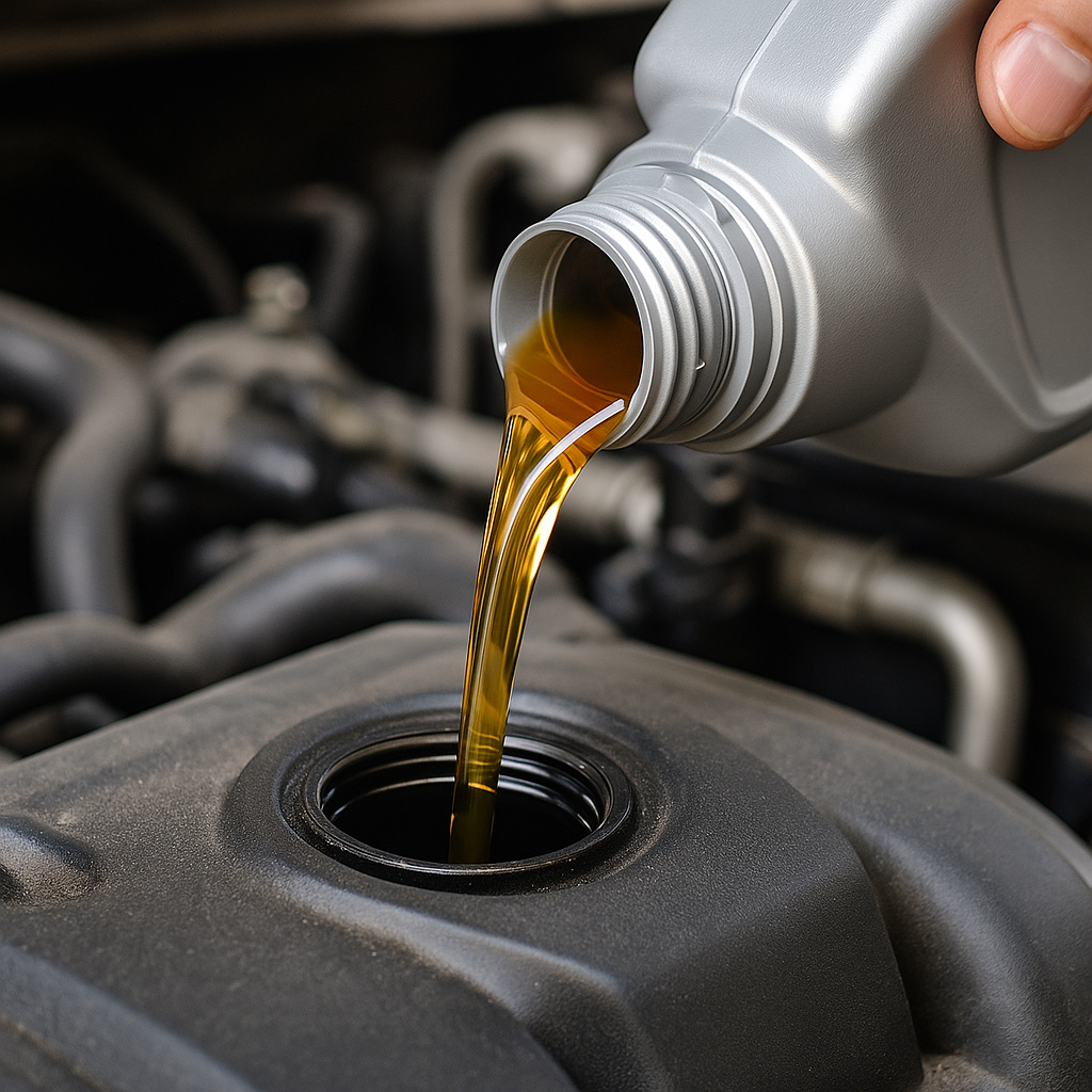 Engine oil change